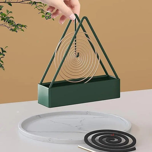 1/2PCS Iron Mosquito Coil Incense Burner Frame Modern Repellent Incense Rack for Household Bedroom Patio