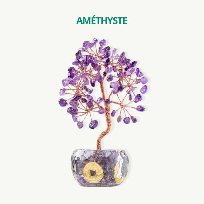 Arbre de vie Feng Shui Améthyste