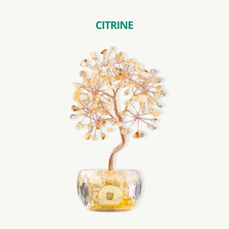 Arbre de vie Feng Shui Citrine