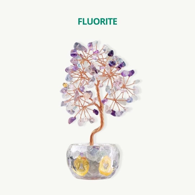 Arbre de vie Feng Shui Fluorite