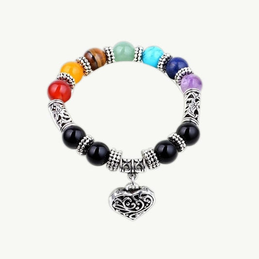 Bracelet 7 Chakras pour femme 20cm / 7 chakras