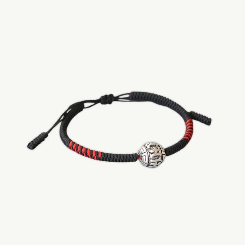 Varada - Bracelet Porte-Bonheur en Cordon Tibétain Porte Bonheur