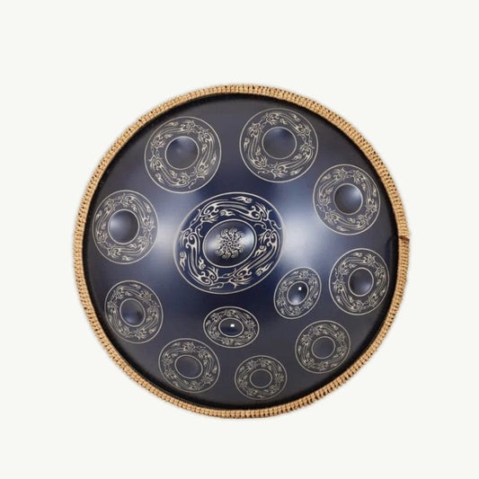 Handpan 12 Notes Ré Mineur Blue