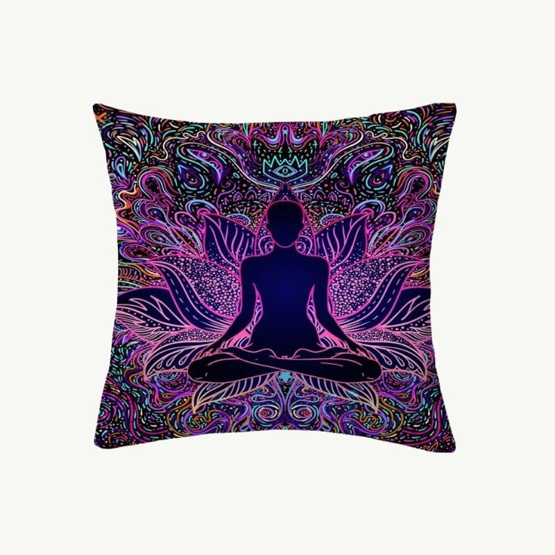 Housse de Coussin Mandala Bouddha 3 / 45X45CM